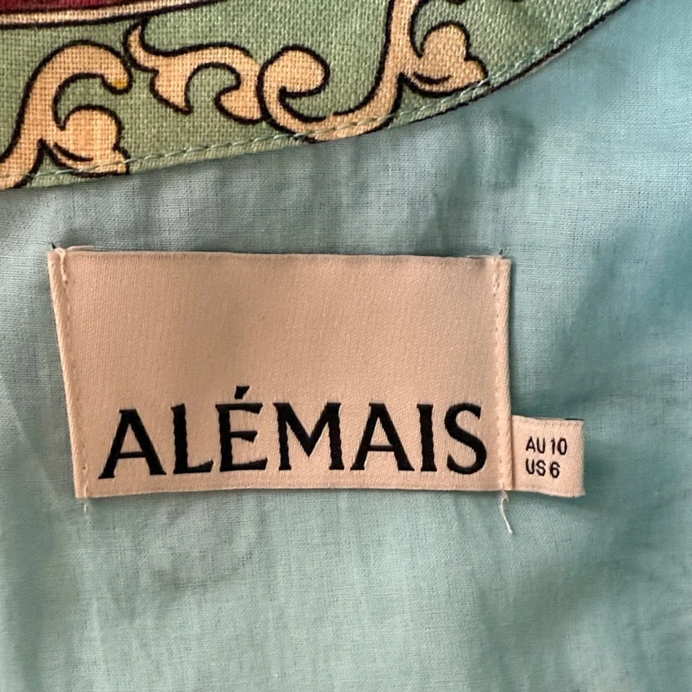 Alemais Franca Paisley Blue Maxi Dress - US6 - Picture 3 of 4